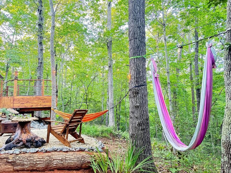 Secluded Rv With Private Hot Tub Apartment Rutherfordton ภายนอก รูปภาพ